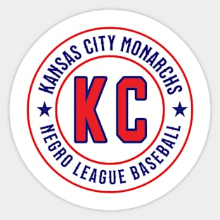 Kansas City Monarchs Negro League Baseball - Tribute - Reverse Sticker